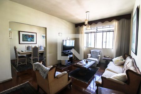 Sala 1 de apartamento à venda com 4 quartos, 213m² em Cidade Jardim, Belo Horizonte