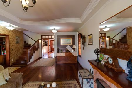 Sala de Estar de casa de condomínio à venda com 3 quartos, 390m² em Parque Pradoi, Campinas