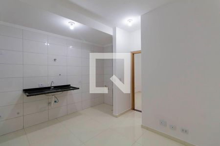 Sala e Cozinha Integrada de apartamento para alugar com 1 quarto, 24m² em Artur Alvim, São Paulo