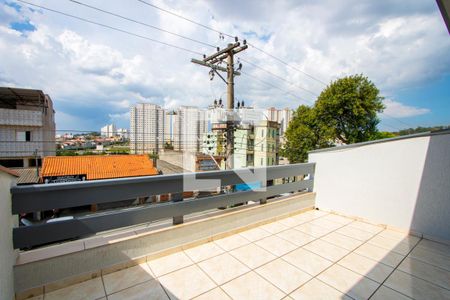 Varanda do quarto 1 de casa para alugar com 2 quartos, 89m² em Cidade São Jorge, Santo André