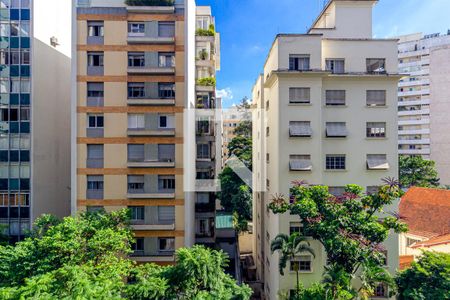 Vista da Sala de apartamento à venda com 3 quartos, 220m² em Higienópolis, São Paulo