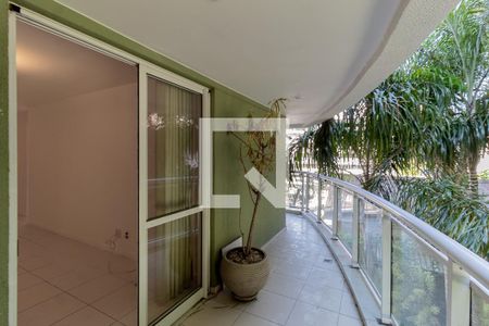 Varanda de apartamento à venda com 3 quartos, 93m² em Botafogo, Rio de Janeiro
