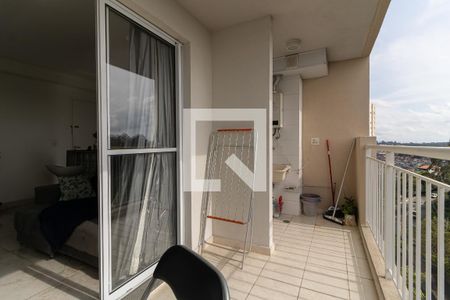 Varanda da Sala de apartamento para alugar com 2 quartos, 54m² em Vila Moraes, São Paulo