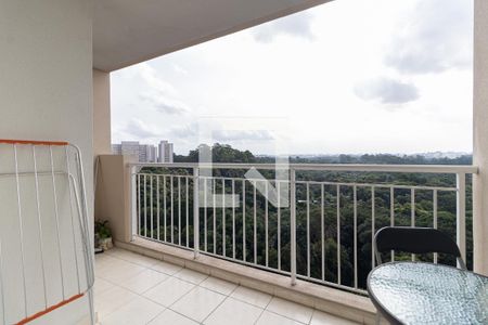 Varanda da Sala de apartamento para alugar com 2 quartos, 54m² em Vila Moraes, São Paulo