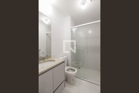 Banheiro de apartamento para alugar com 1 quarto, 26m² em Belenzinho, São Paulo