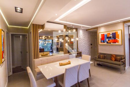 Apartamento para alugar com 110m², 3 quartos e 2 vagas Apartamento para alugar com 110m², 3 quartos e 2 vagasSala de Jantar