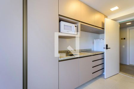 Cozinha de kitnet/studio para alugar com 1 quarto, 30m² em Partenon, Porto Alegre