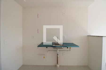 Cozinha  de apartamento para alugar com 1 quarto, 27m² em Barra Funda, São Paulo