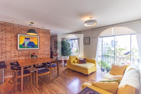 Sala de apartamento à venda com 2 quartos, 92m² em Jardim Paulista, São Paulo