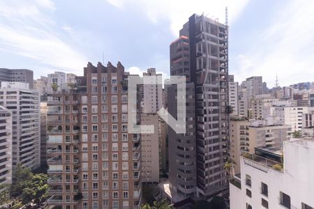 Vista do Quarto de apartamento à venda com 2 quartos, 92m² em Jardim Paulista, São Paulo