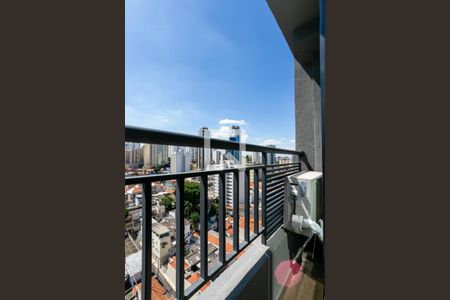 Studio - Varanda de kitnet/studio para alugar com 1 quarto, 25m² em Santana, São Paulo