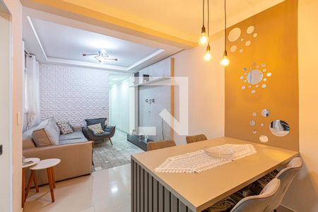 Sala de apartamento para alugar com 2 quartos, 70m² em Jardim Bela Vista, Santo André