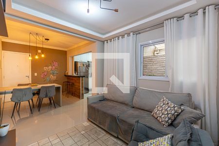 Sala de apartamento para alugar com 2 quartos, 70m² em Jardim Bela Vista, Santo André