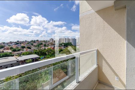 Varanda de apartamento à venda com 2 quartos, 48m² em Planalto, Belo Horizonte