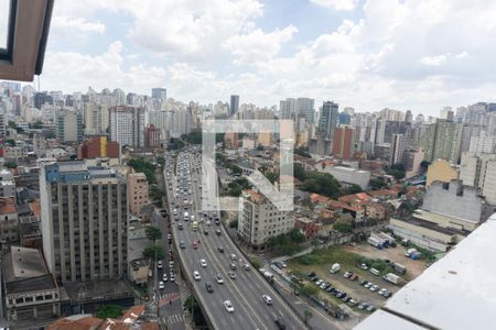 Vista da Sala de apartamento à venda com 1 quarto, 38m² em Bela Vista, São Paulo