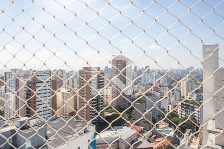 Vista da sacada de apartamento à venda com 2 quartos, 64m² em Perdizes, São Paulo