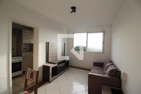 Sala de apartamento à venda com 1 quarto, 38m² em Rubem Berta, Porto Alegre