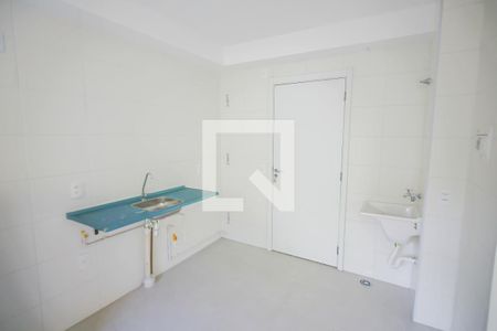 Sala / Cozinha de apartamento à venda com 2 quartos, 32m² em Jardim Celeste, São Paulo