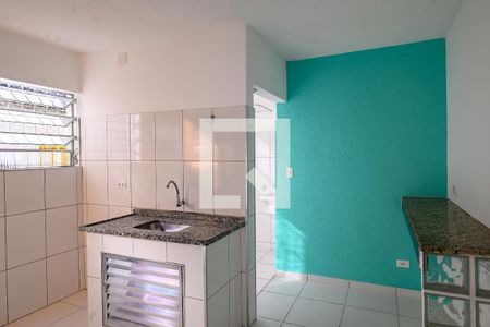 Sala/Cozinha de casa para alugar com 1 quarto, 35m² em Vila Santo Estéfano, São Paulo