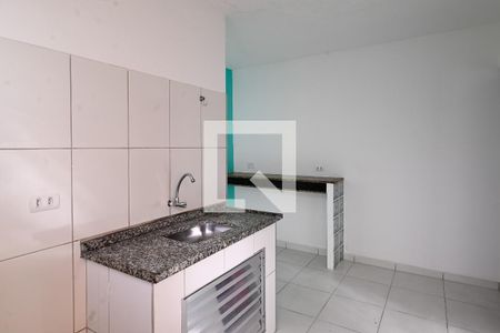 Sala/Cozinha de casa para alugar com 1 quarto, 35m² em Vila Santo Estéfano, São Paulo