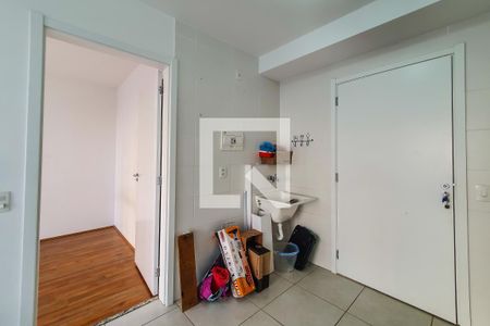 Cozinha Sala Serviço de apartamento à venda com 1 quarto, 28m² em Mooca, São Paulo