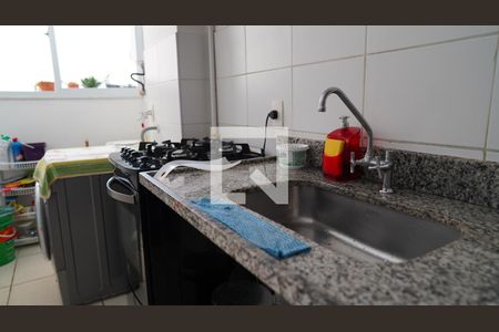 Cozinha de apartamento à venda com 2 quartos, 61m² em Jacarepaguá, Rio de Janeiro