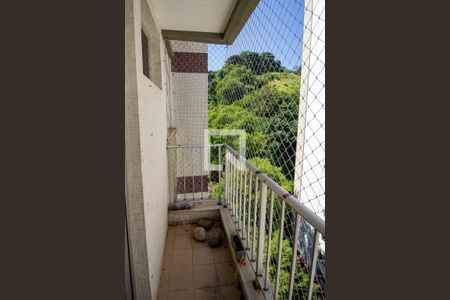 Varanda da Sala de apartamento para alugar com 2 quartos, 66m² em Estácio, Rio de Janeiro