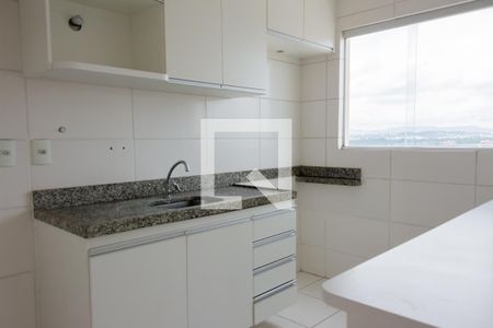 Cozinha de apartamento à venda com 2 quartos, 80m² em Nacional, Contagem