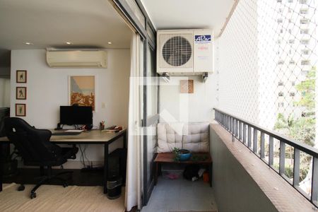 Varanda da Sala de apartamento para alugar com 2 quartos, 100m² em Vila Uberabinha, São Paulo