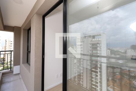 Varanda da Sala e Cozinha de kitnet/studio à venda com 1 quarto, 29m² em Sumaré, São Paulo