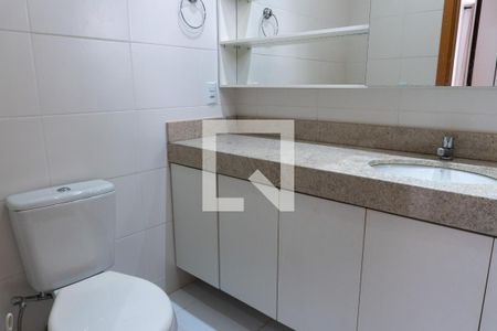 Banheiro da Suíte de apartamento para alugar com 1 quarto, 55m² em Aguas Claras, Brasília