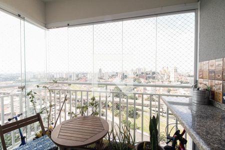 Varanda  de apartamento à venda com 3 quartos, 70m² em Maranhão, São Paulo