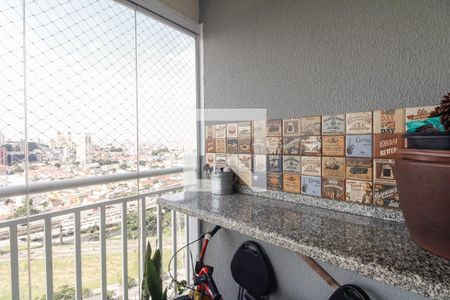 Varanda  de apartamento à venda com 3 quartos, 70m² em Maranhão, São Paulo