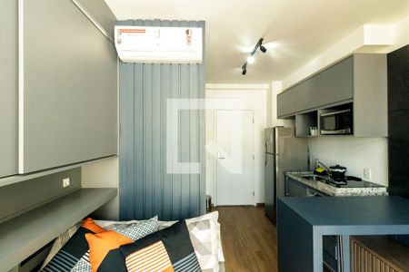 Studio de kitnet/studio para alugar com 1 quarto, 24m² em República, São Paulo