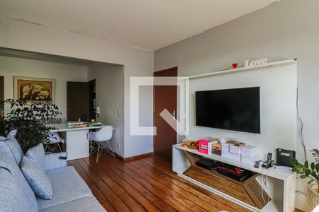 Sala de apartamento para alugar com 3 quartos, 122m² em Santo Andre, Belo Horizonte