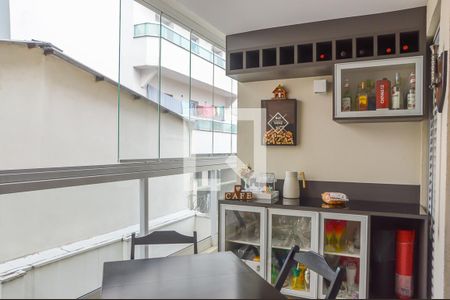 Varanda gourmet de apartamento à venda com 3 quartos, 98m² em Baeta Neves, São Bernardo do Campo