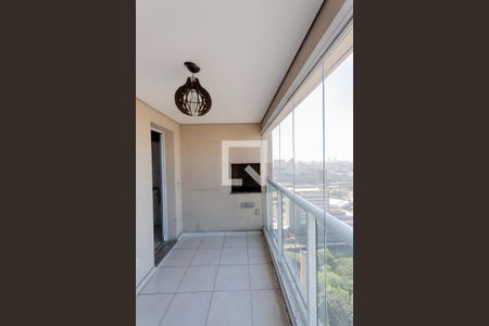 Varanda da Sala de apartamento à venda com 3 quartos, 91m² em Jardim, Santo André