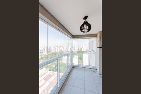 Varanda da Sala de apartamento à venda com 3 quartos, 91m² em Jardim, Santo André