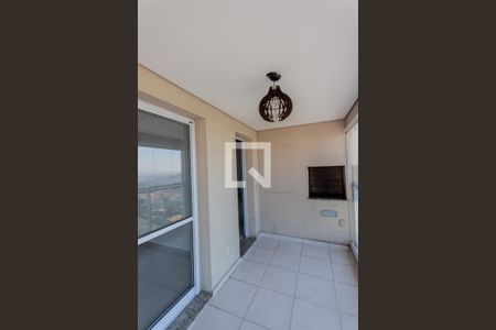 Varanda da Sala de apartamento à venda com 3 quartos, 91m² em Jardim, Santo André