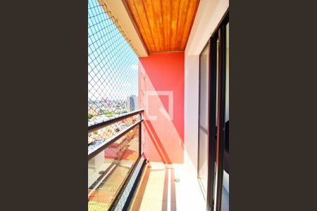 Varanda da Sala de apartamento à venda com 3 quartos, 82m² em Vila Curuca, Santo André