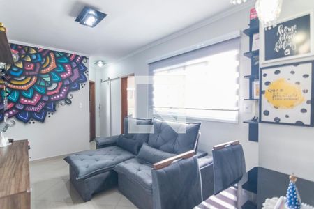 Sala de apartamento à venda com 2 quartos, 98m² em Vila Alto de Santo Andre, Santo André