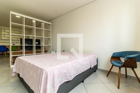 Quarto - Cama de kitnet/studio para alugar com 2 quartos, 47m² em Santa Ifigênia, São Paulo
