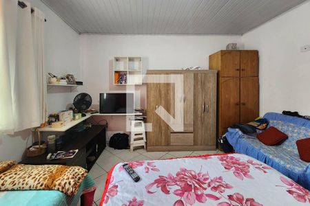Sala/Quarto de casa para alugar com 1 quarto, 24m² em Nova Gerti, São Caetano do Sul
