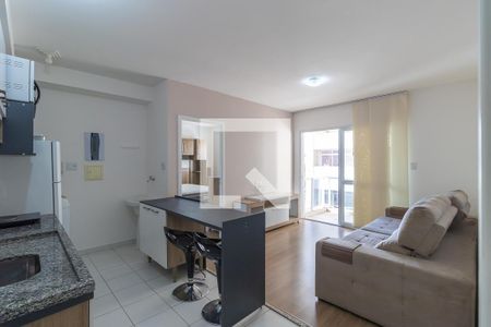 Sala de apartamento para alugar com 1 quarto, 47m² em Botafogo, Campinas