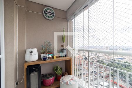Varanda da Sala de apartamento à venda com 3 quartos, 83m² em Vila Vera, São Paulo
