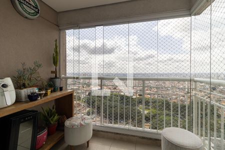 Varanda da Sala de apartamento à venda com 3 quartos, 83m² em Vila Vera, São Paulo