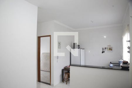 Sala de casa para alugar com 2 quartos, 50m² em Vila Caiçara, Praia Grande