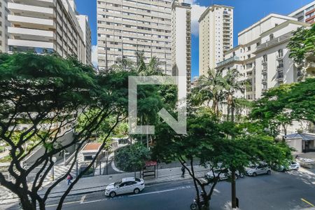 Vista da Sala de apartamento para alugar com 3 quartos, 165m² em Santa Cecília, São Paulo