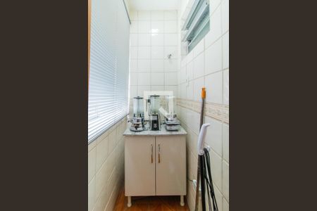 Cozinha de apartamento à venda com 1 quarto, 52m² em Partenon, Porto Alegre