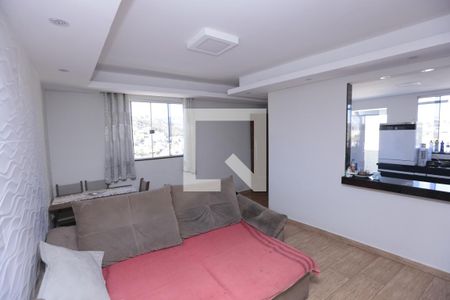 Sala de apartamento à venda com 3 quartos, 136m² em Diamante, Belo Horizonte